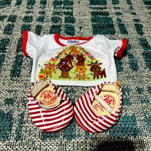 Build a bear shirt and shoes